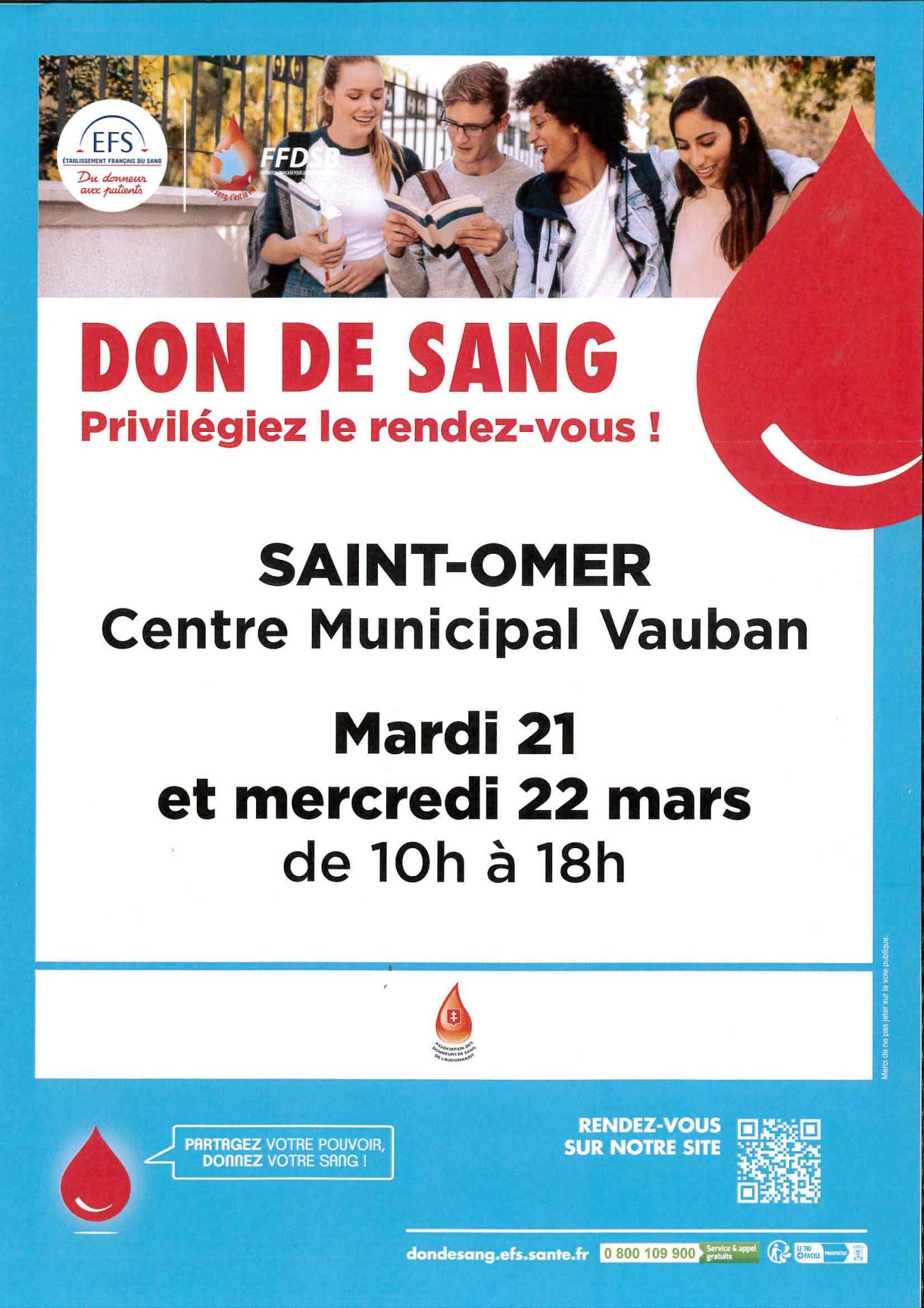 Affiche don du sang 1 1