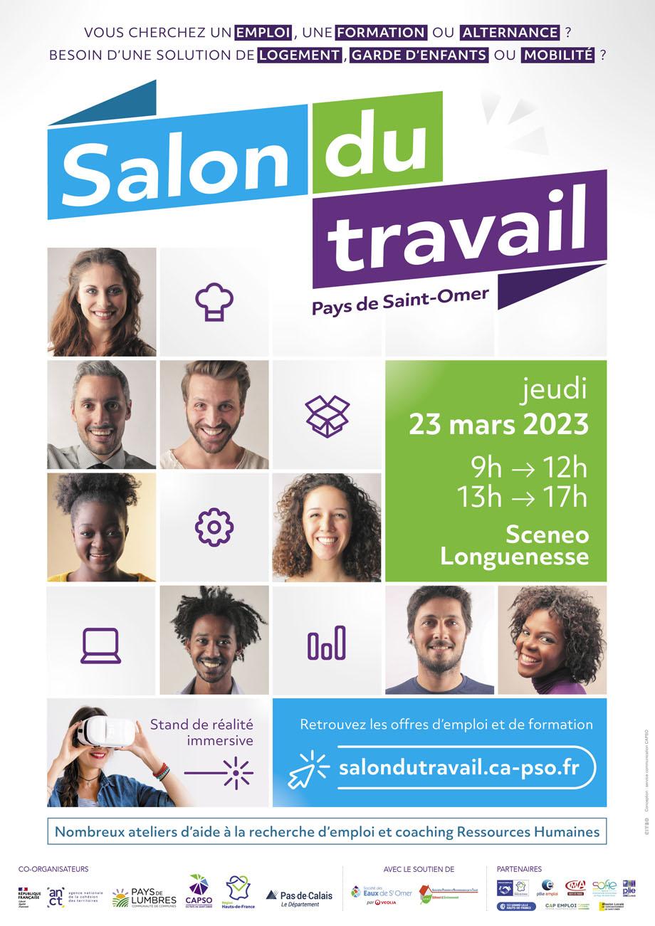 Affiche salon du travail version 2