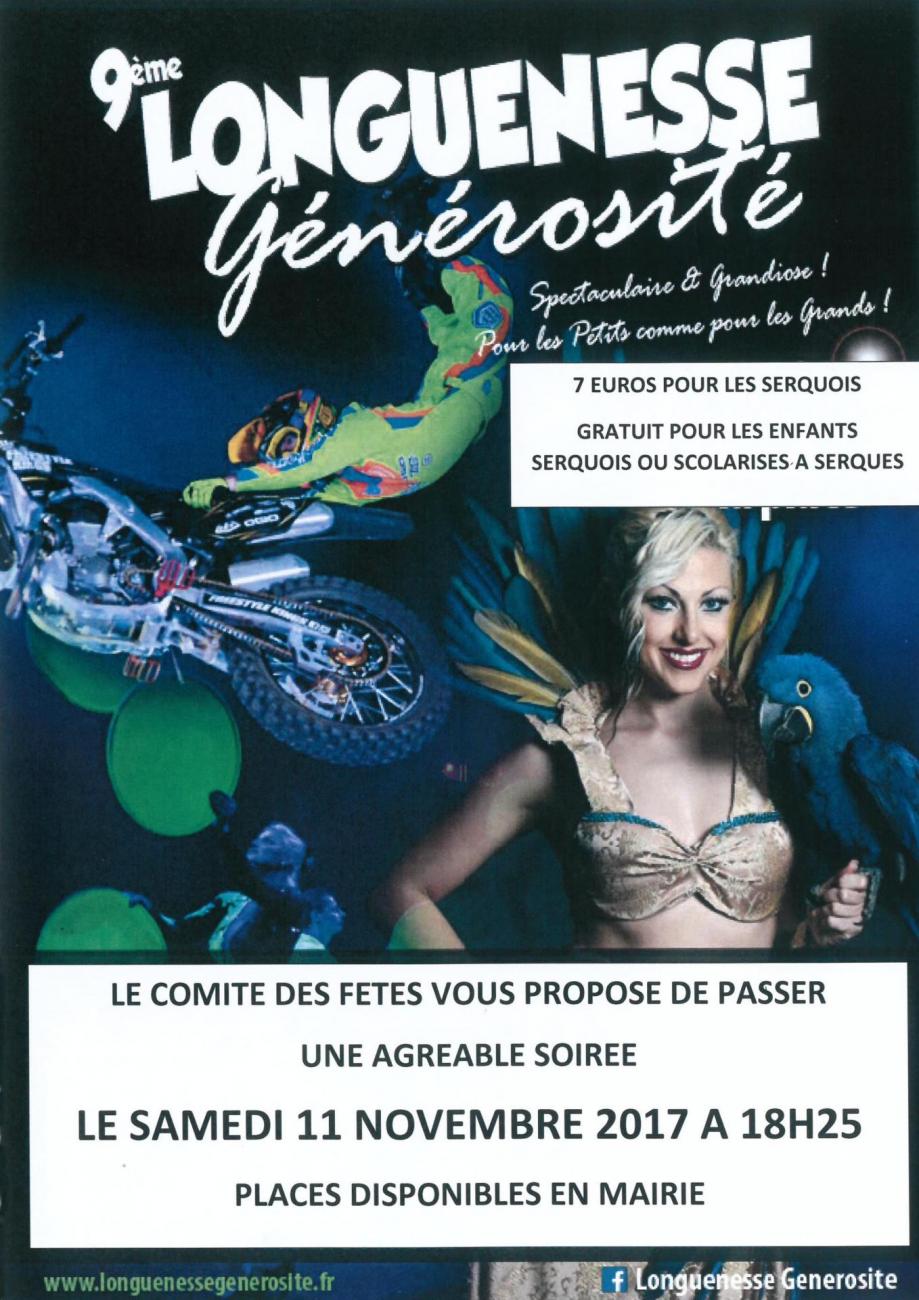 Cirque longuenesse generosite