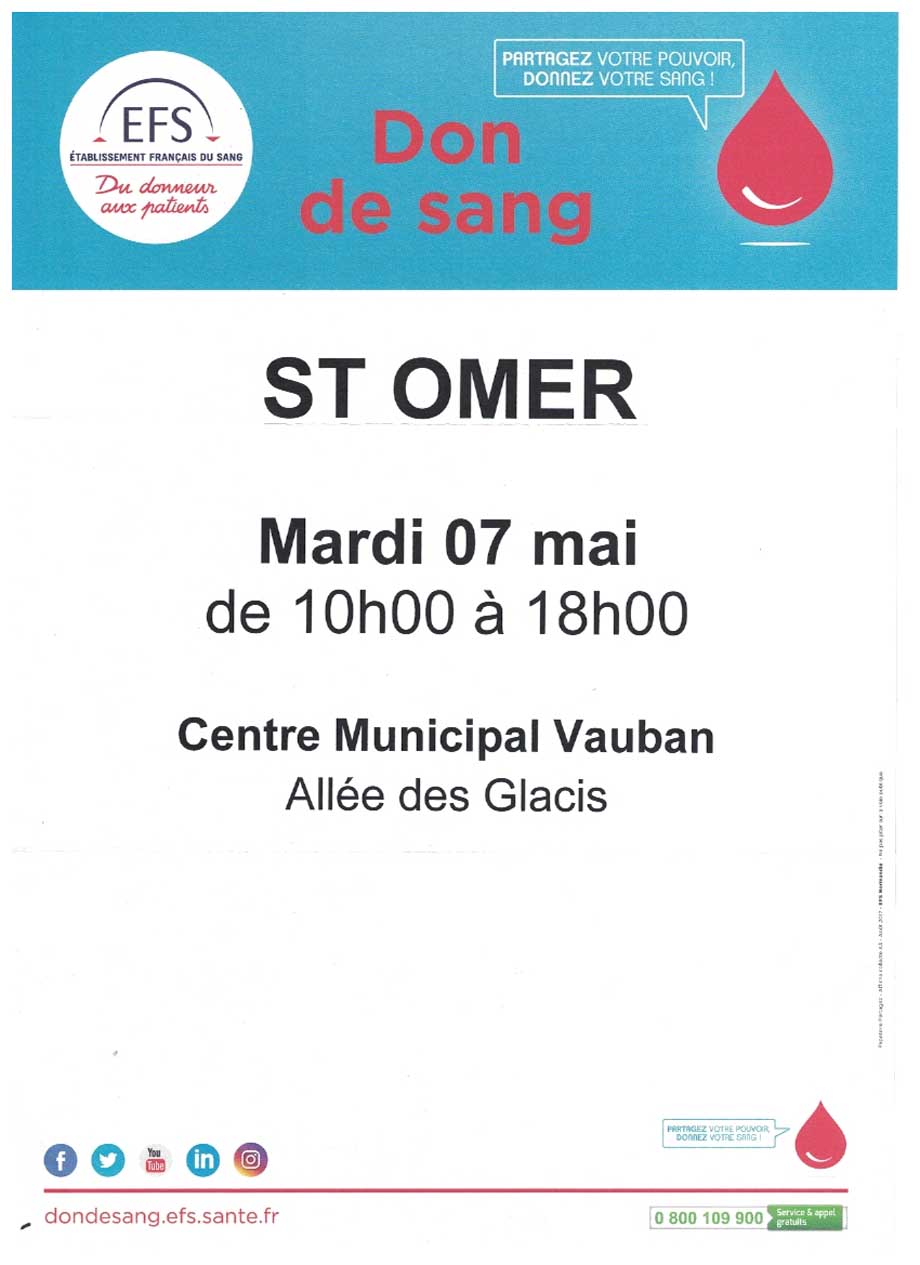 Don de sang saint omer 2