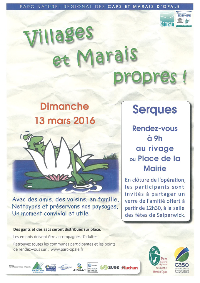 Marais propre serques