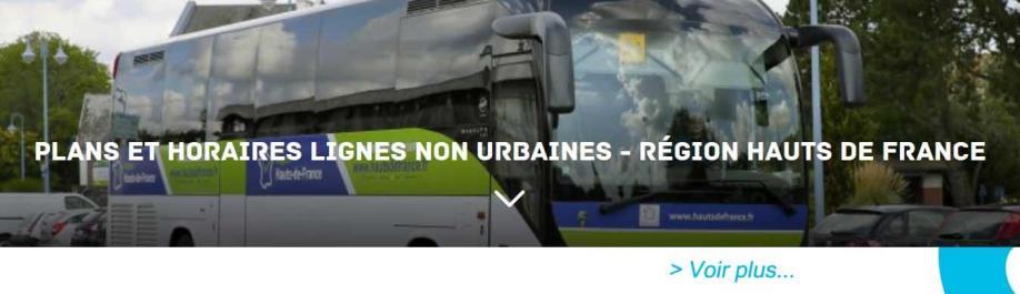 Plans et horaires lignes non urbaines