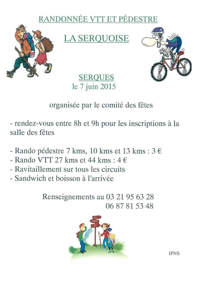 Randonnee la serquoise